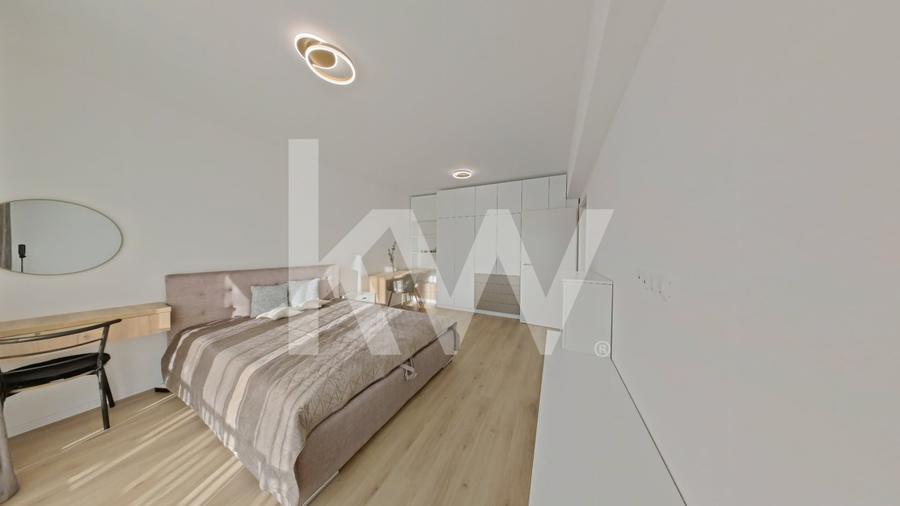Apartament cu 2 camere decomandat, mobilat în Tractorul