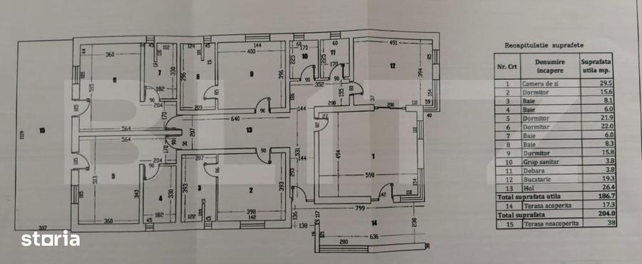 Casă cu 5 camere cu Teren 1020 Mp în Cârcea