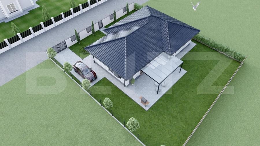 Teren Construcții intravilan de 600 mp, în Periferie