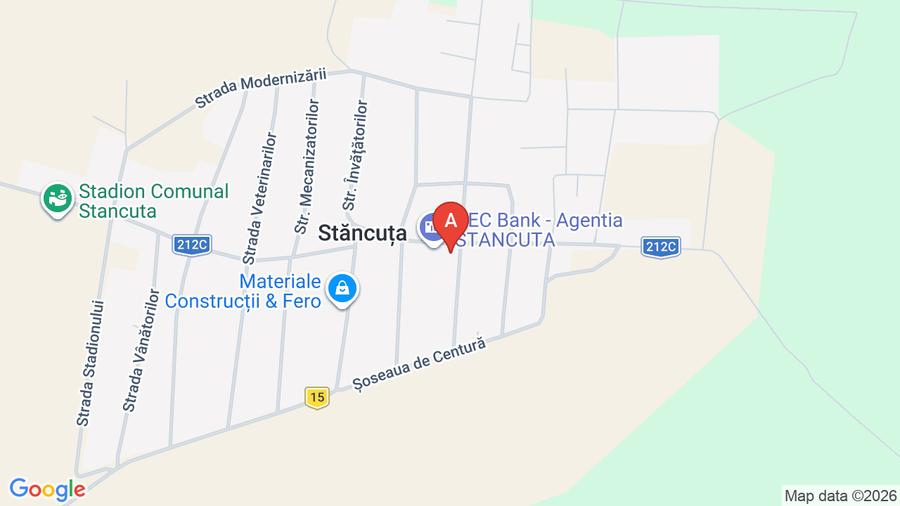 Casă individuală cu 2 camere cu Teren 600 Mp în Stăncuța