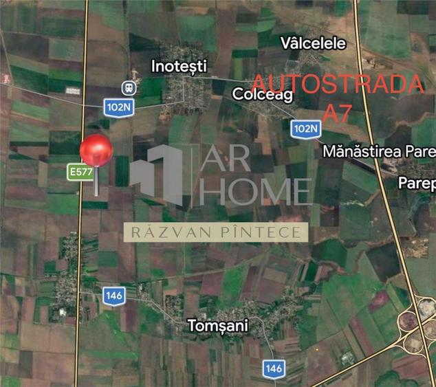 Teren industrial 6 ha, Autostrada A7, Tomsani, Prahova - 4
