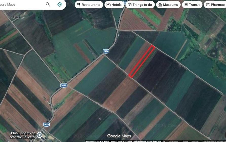 Teren agricol extravilan de 6500 mp, în Voinești