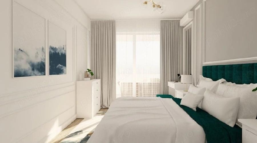 Apartament cu 2 camere decomandat, mobilat în Sisești