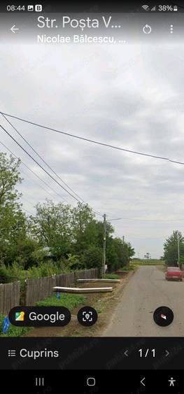 Teren de 2100 mp, în Nicolae Bălcescu