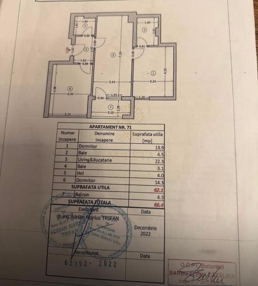 Apartament cu 3 camere semidecomandat, mobilat în Sălaj