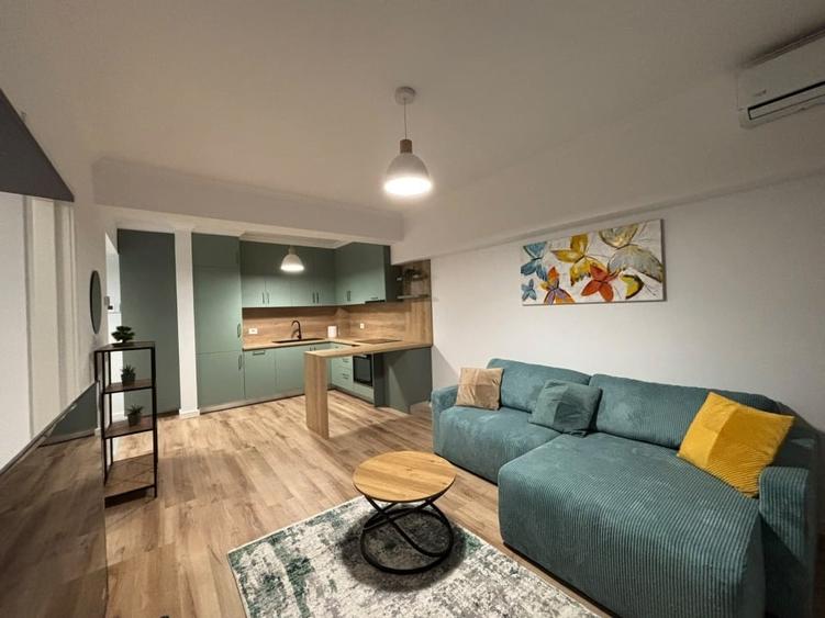 Apartament cu 2 camere semidecomandat, mobilat în Calea Aradului