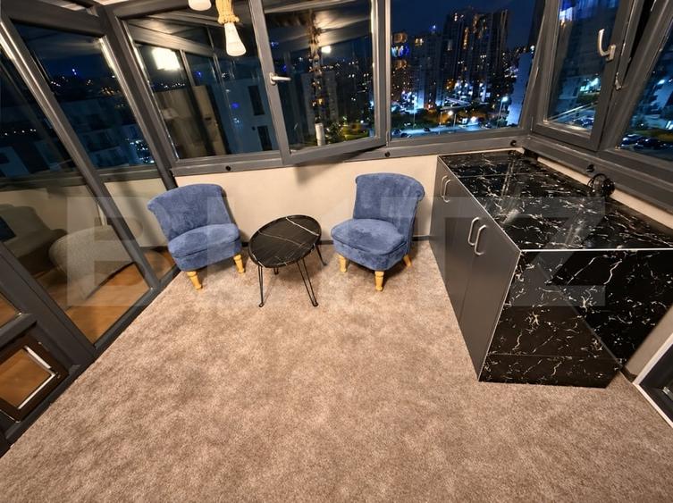 Apartament cu 4 camere nedecomandat, mobilat în Avantgarden