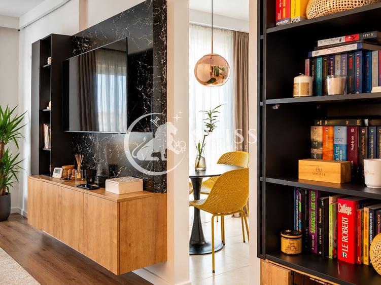 Apartament cu 2 camere semidecomandat, mobilat în Bună Ziua