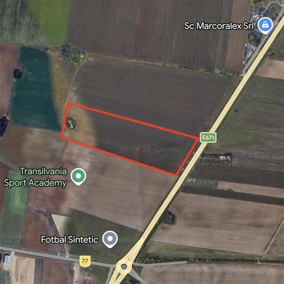 Teren intravilan de 24457 mp, în Centura