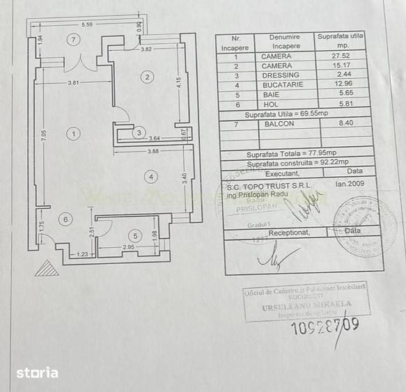 Apartament cu 2 camere în Herăstrău