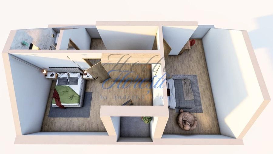 OFERTA !!! Apartament 4 Camere, Pe 2 Nivele, Semifinisat, 100 mp, Zona SOMESENI - 4