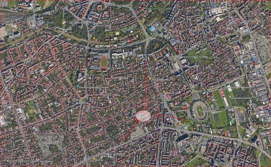 Apartament cu 3 camere decomandat în Elisabetin