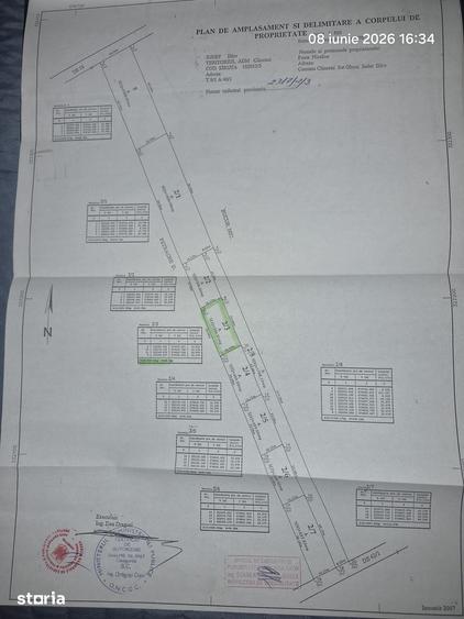 Teren de 500 mp, în Clinceni