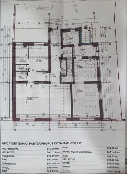 Spațiu comercial, de 400 mp, în Central
