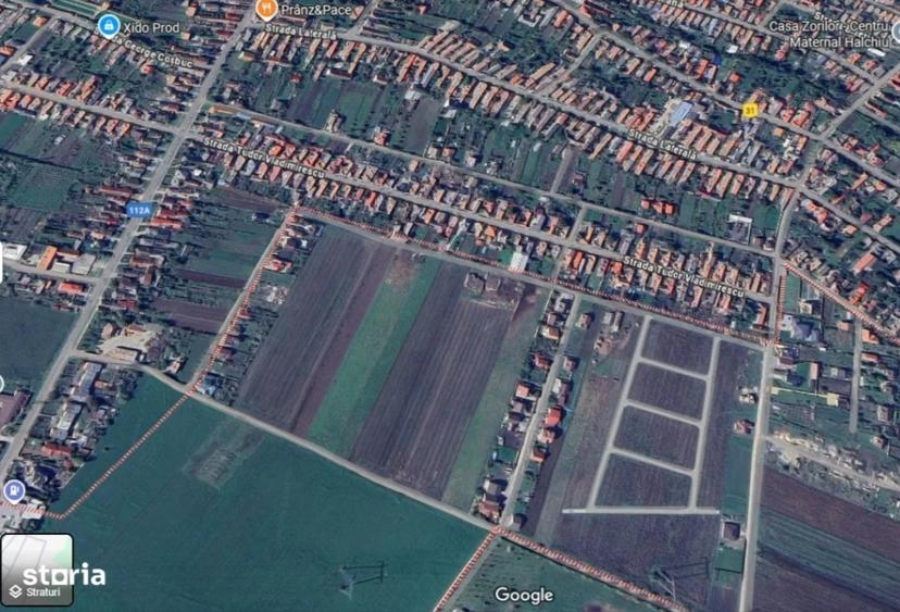 Teren Construcții intravilan de 502 mp, în Hălchiu
