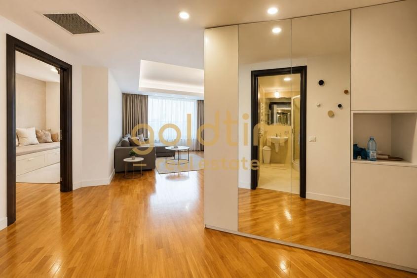 Apartament cu 3 camere semidecomandat în Herăstrău