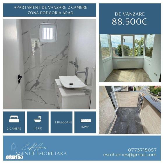 Apartament de vanzare 2 camere Iuliu Maniu, Podgoria Arad - 7