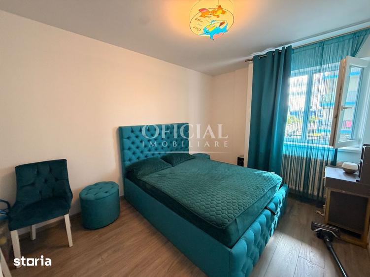 Apartament cu 3 camere semidecomandat, mobilat în Florești