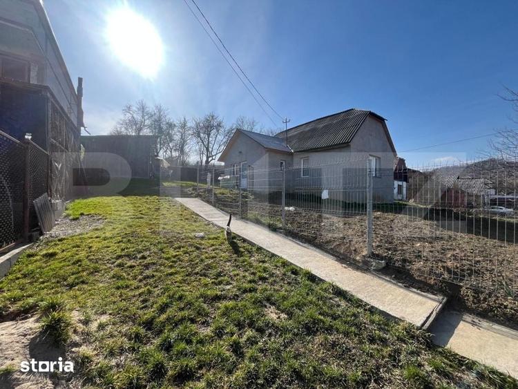 Casă cu 2 camere cu Teren 350 Mp în Budacu de Jos