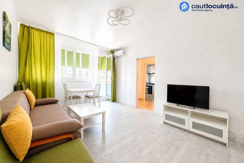 Apartament cu 2 camere, mobilat în 1 Mai