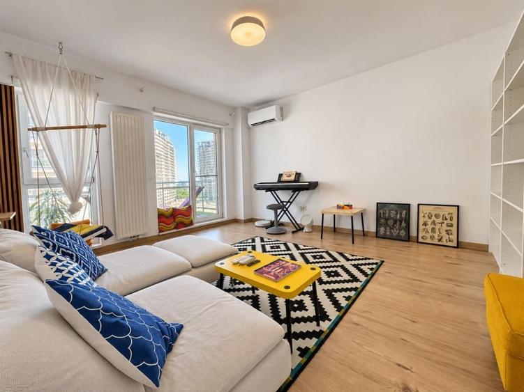 Apartament cu 2 camere, mobilat în Aviației