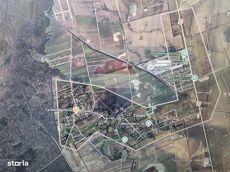 Spațiu comercial, în Cocani