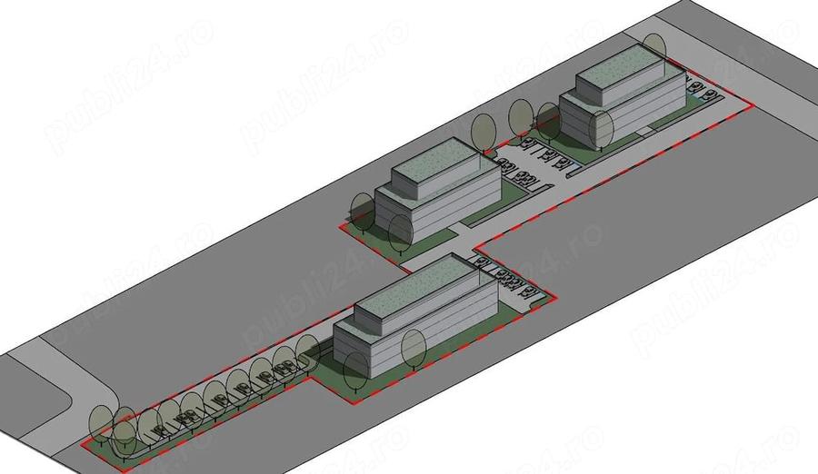Teren de 6450 mp, în Central