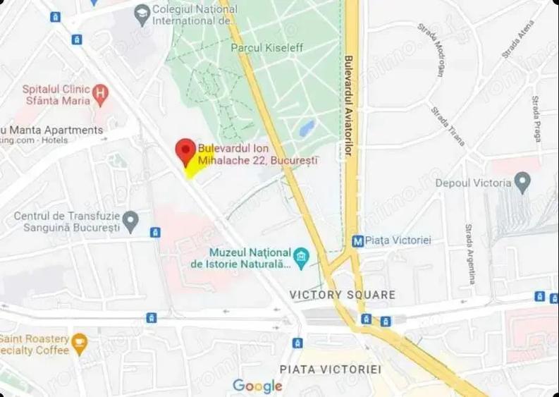 Teren de 1000 mp, în P-ța Victoriei