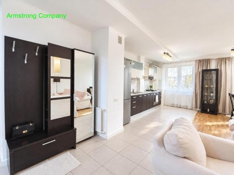 Apartament cu 2 camere, mobilat în Parcul Carol