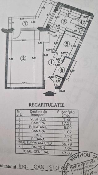 Garsonieră semidecomandată în Lacul Tei