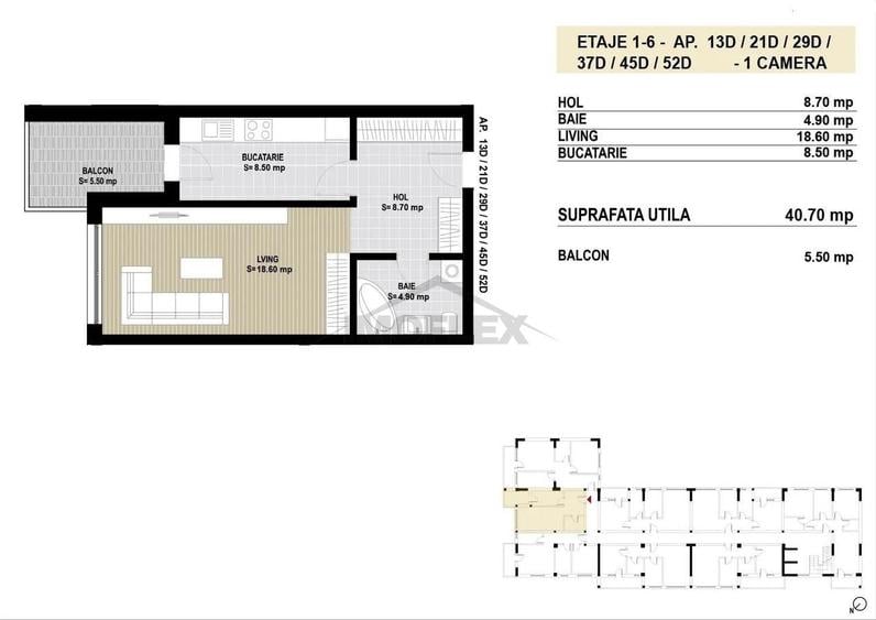 Garsoniera premium in ansamblu rezidential nou 2025 - 1