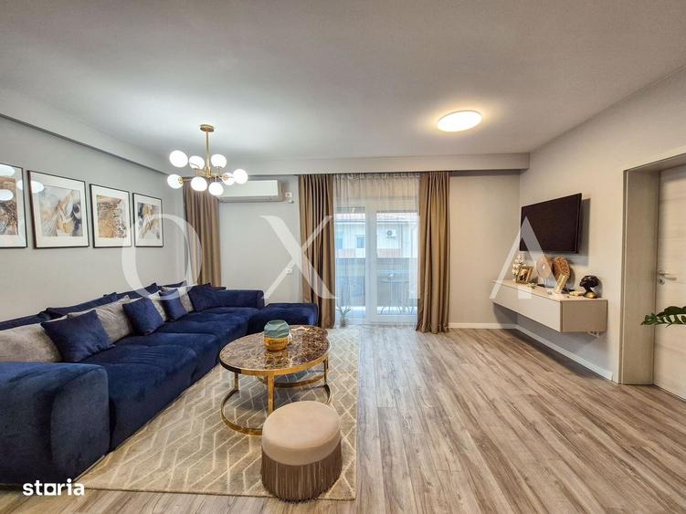 Apartament cu 4 camere semidecomandat, mobilat în Chișoda