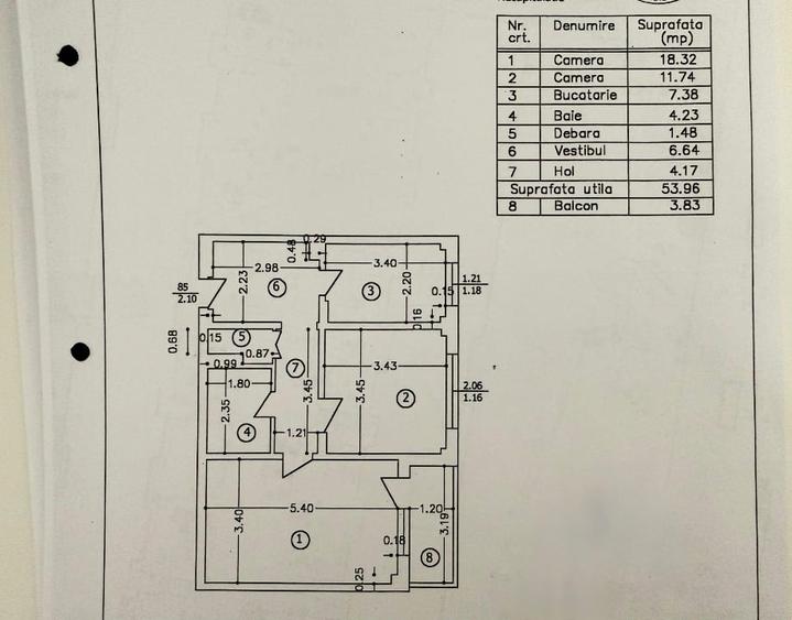 Direct proprietar | 2 camere | 2 bai | Ozana/Titan/1 Decembrie 1918 | Sector 3 - 9