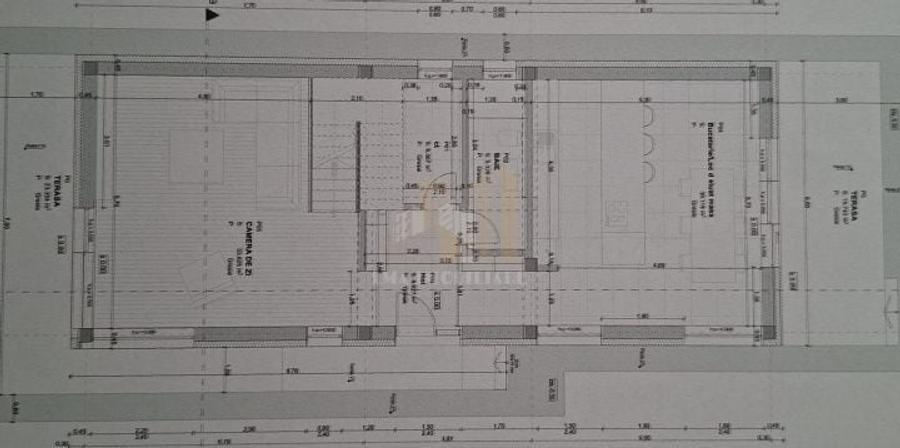 Casă individuală cu 4 camere cu Canalizare în Sânpetru
