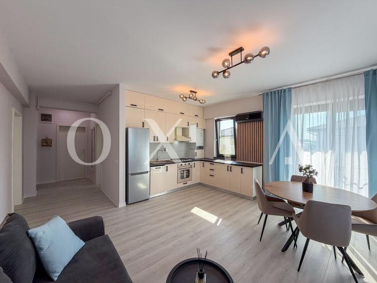 Apartament cu 3 camere decomandat, mobilat în Giroc