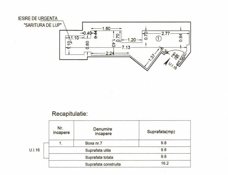 Apartament cu 2 camere în Mihai Bravu