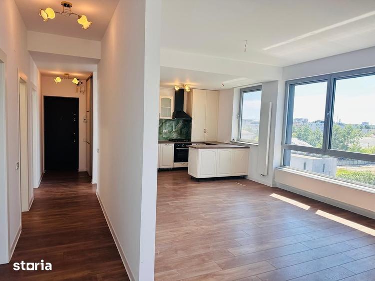 Apartament cu 3 camere semidecomandat, mobilat în Dămăroaia