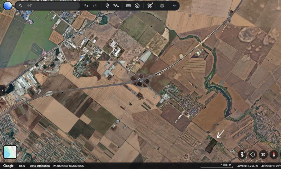 Teren agricol extravilan de 75800 mp, în Central