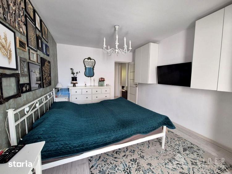 Apartament cu 3 camere si doua dormitoare, 67 mp, etaj intermediar - 8
