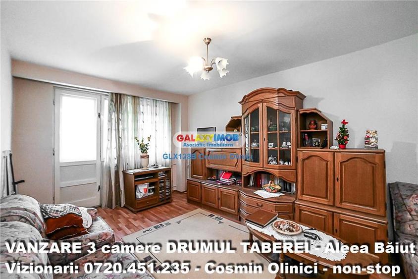 Vanzare Apartament 3 camere dec. Drumul Taberei, Aleea Baiut - 1