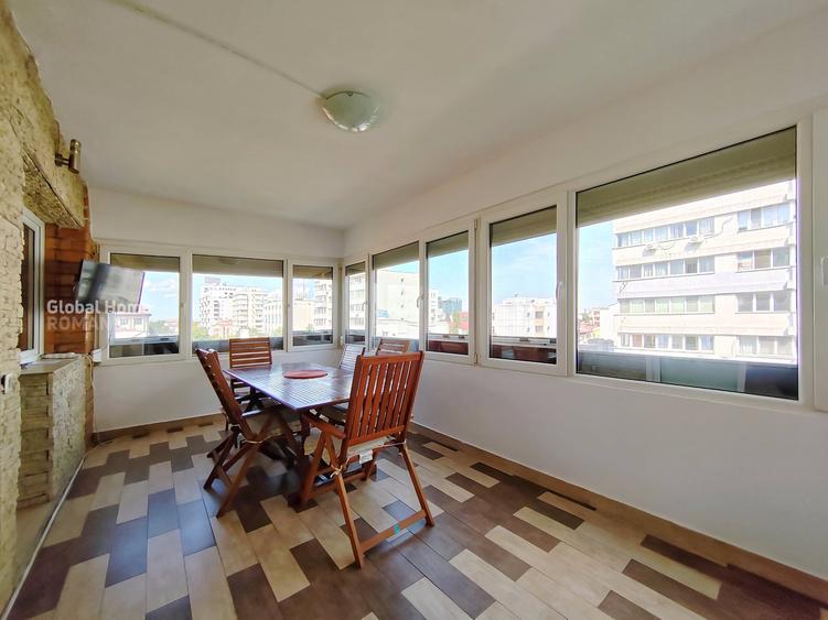 Apartament cu 3 camere decomandat, mobilat în Dorobanți
