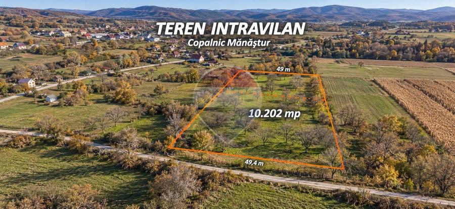 Teren Construcții intravilan de 10202 mp, în Copalnic-Mănăștur