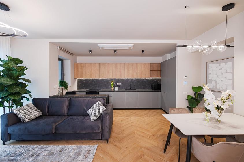 AFI Home North-2 cam,mobilat&utilat,prima inchiriere,+1 loc parcare pet friendly - 3