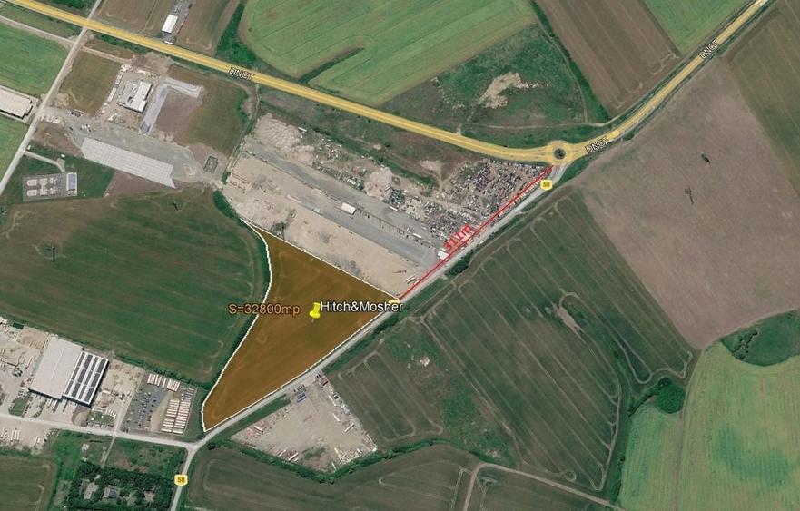 Teren Construcții intravilan de 32800 mp, în Dumbrăvița