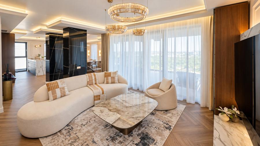 Penthouse cu 4 camere în Pipera