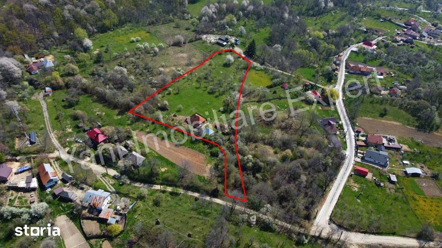 Casă cu 2 camere cu Teren 10156 Mp în Valea Iașului