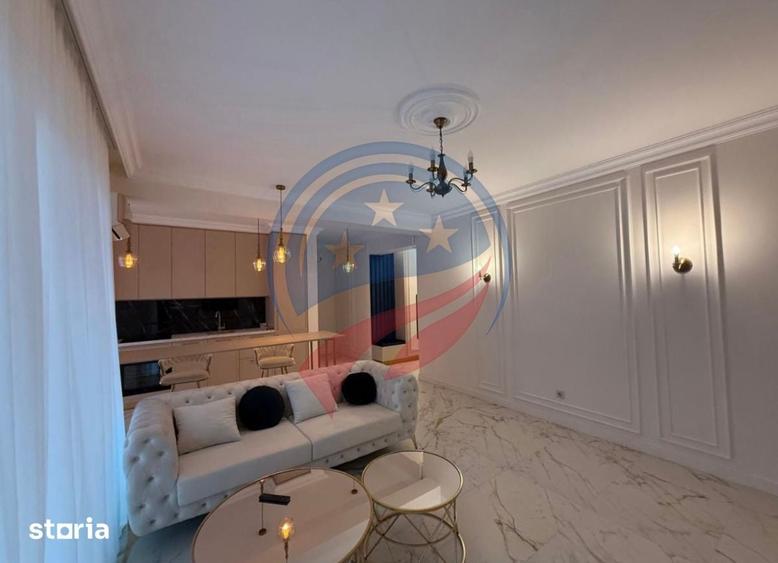 Apartament cu 2 camere, mobilat în Calea București
