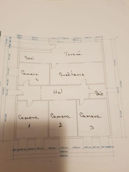 Casă cu 4 camere decomandat în Bănești