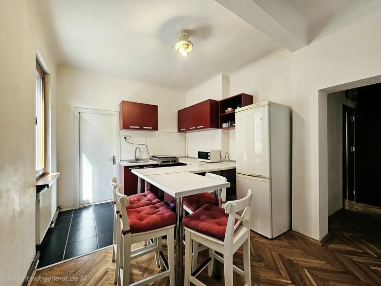Apartament cu 3 camere semidecomandat în Dorobanți