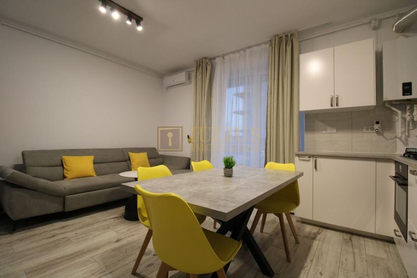 Apartament cu 2 camere semidecomandat, mobilat în Giroc